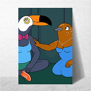 Bird Brains = Big Mood Tuca Bertie Posters