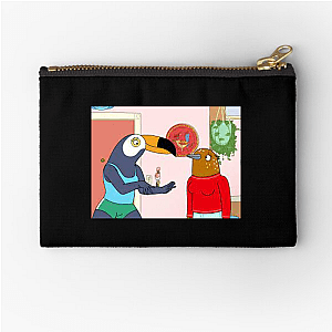 Weird Girls Win Tuca Bertie Zipper Pouches