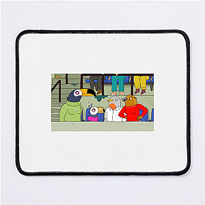 Messy Life? Same. Tuca Bertie Mouse Pads