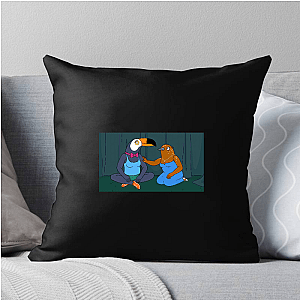 Bird Brains = Big Mood Tuca Bertie Pillows Cover