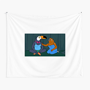Bird Brains = Big Mood Tuca Bertie Tapestries