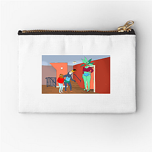 Too Wild for Sitcoms Tuca Bertie Zipper Pouches