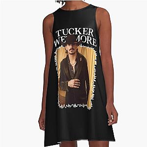 Vintage Western Cowboy Inspired A-Line Dress