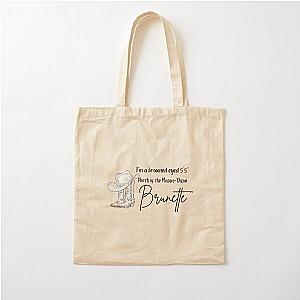 Tucker Brunette Cotton Tote Bag