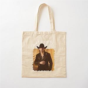 Vintage Cowboy Cotton Tote Bag