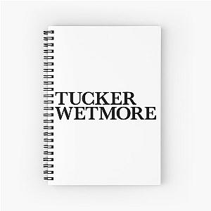 Tucker Wetmore American Country Music Singer Black Version Spiral Notebook