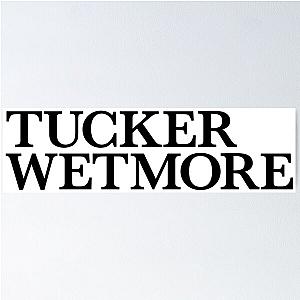Tucker Wetmore American Country Music Singer Black Version Poster