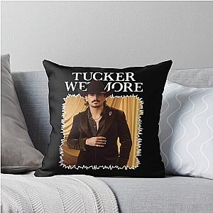 Vintage Cowboy Throw Pillow by Tucker Wetmore