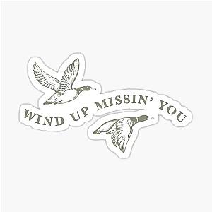 Tucker Wetmore Wind Missin You Sticker