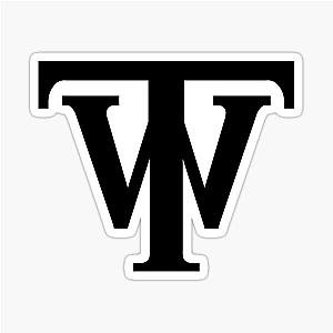 Tucker Wetmore Tw Initials Sticker