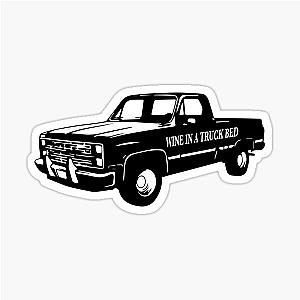 Tucker Wetmore Wine in a Truck Bed Sticker