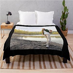 Tucker Wetmore - Waves on Sunset 2024 Throw Blanket