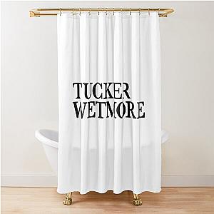 Tucker Wetmore American Country Music Singer Black Version Shower Curtain