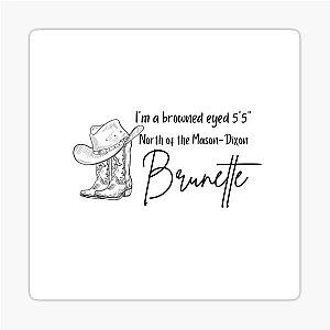 Tucker Wetmore Brunette Sticker