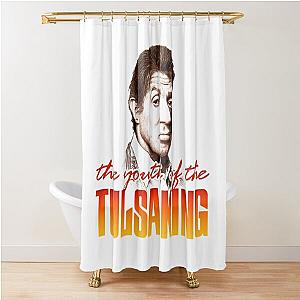 Tulsa King series fan works graphic design ironpalette Shower Curtain