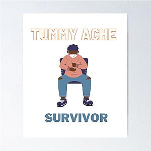 Tummy Ache Survivor Breed Poster