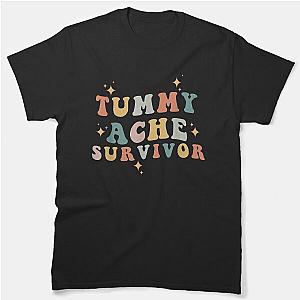 Tummy Ache Survivor Retro Vintage Classic T-Shirt