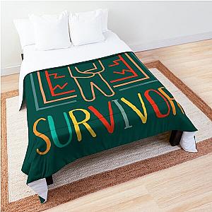 Vintage Tummy Ache Survivor       (6) Comforter