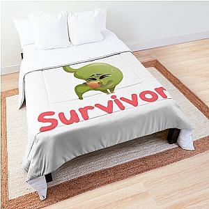 Tummy Ache Survivor Vintage Men Women Gift Comforter