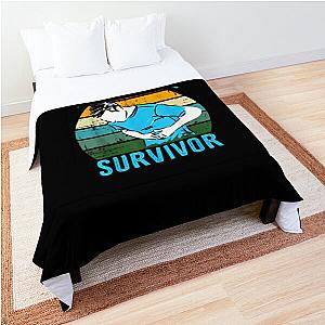 Vintage Tummy Ache Survivor Comforter