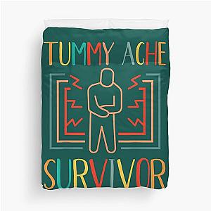 Vintage Tummy Ache Survivor       (6) Duvet Cover