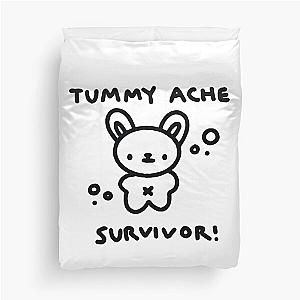 Cute Bear Tummy Ache Survivor Duvet Cover