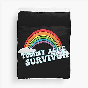 Tummy Ache Survivor Rainbow IBS Retro Gifts Tee Shirts for Men And Women T-shirt Duvet Cover