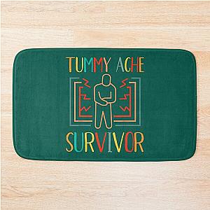 Vintage Tummy Ache Survivor       (6) Bath Mat