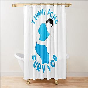 Vintage Tummy Ache Survivor         Shower Curtain