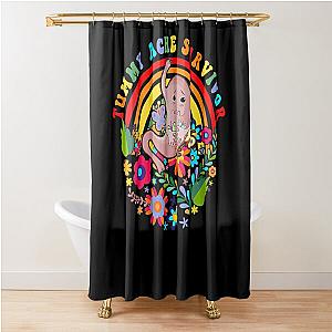 Tummy Ache Survivor (4) Shower Curtain