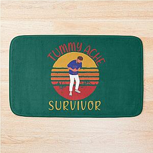 Vintage Tummy Ache Survivor                         Bath Mat