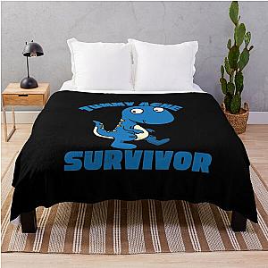  TUMMY ACHE SURVIVOR Throw Blanket