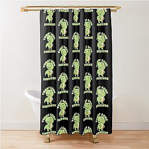   TUMMY ACHE SURVIVOR Shower Curtain