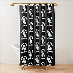  TUMMY ACHE SURVIVOR Shower Curtain