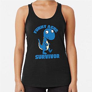  TUMMY ACHE SURVIVOR Racerback Tank Top