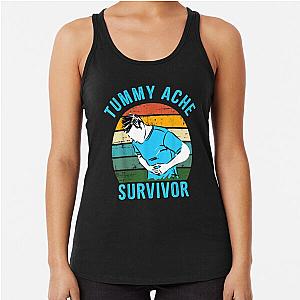 Tummy Ache Survivor shirt Racerback Tank Top