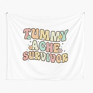 Tummy Ache Survivor shirt  Tapestry