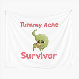 Tummy Ache Survivor Vintage Men Women Gift Tapestry