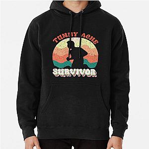 Tummy Ache Survivor Retro  Pullover Hoodie