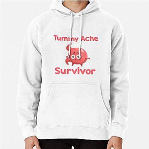 Tummy Ache Survivor Vintage Men Women Gift Pullover Hoodie