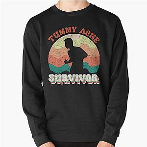 Tummy Ache Survivor Retro  Pullover Sweatshirt