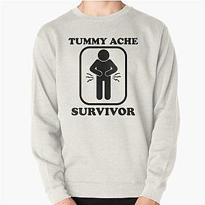 Vintage Tummy Ache Survivor, Tummy Ache Survivor, Stomachache IBS                 Pullover Sweatshirt