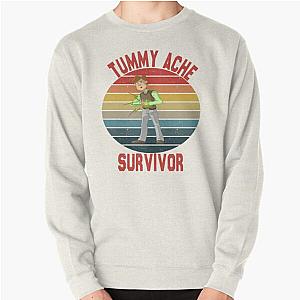 Funny Vintage Tummy Ache Survivor  Pullover Sweatshirt