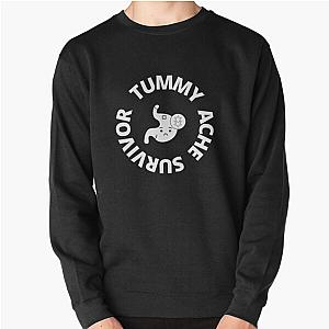  Tummy Ache Survivor Funny Vintage Pullover Sweatshirt