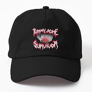 Tummy Ache Survivor Metal Design Dad Hat