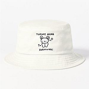 Cute Bear Tummy Ache Survivor Bucket Hat