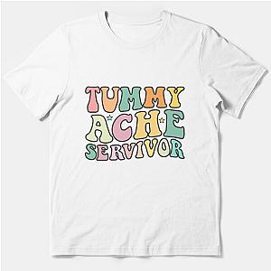 Vintage Tummy Ache Survivor Stomachache IBS Funny Men Women Essential T-Shirt