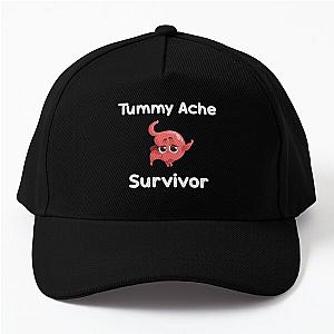 Tummy Ache Survivor Vintage Men Women Gift Baseball Cap