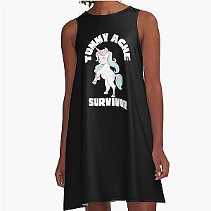  TUMMY ACHE SURVIVOR A-Line Dress