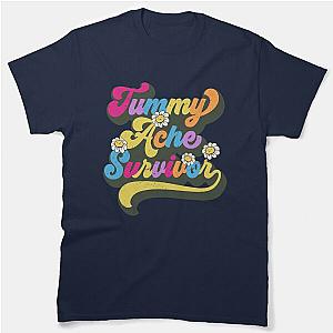 Tummy Ache Survivor Retro Vintage Groovy Classic T-Shirt